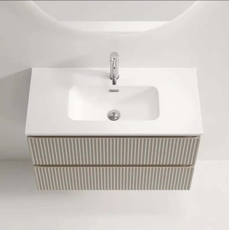 Тумба под раковину Sancos Snob R 80 подвесная Beige soft (капучино), SNR80/39CE Sancos — официальный сайт