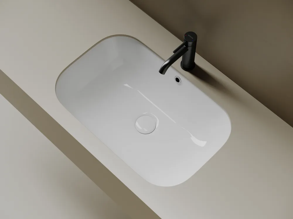 Встраиваемая раковина Ceramicanova Era CN15007 белый Sancos — официальный сайт