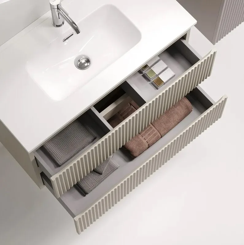 Тумба под раковину Sancos Snob R 80 подвесная Beige soft (капучино), SNR80/39CE Sancos — официальный сайт