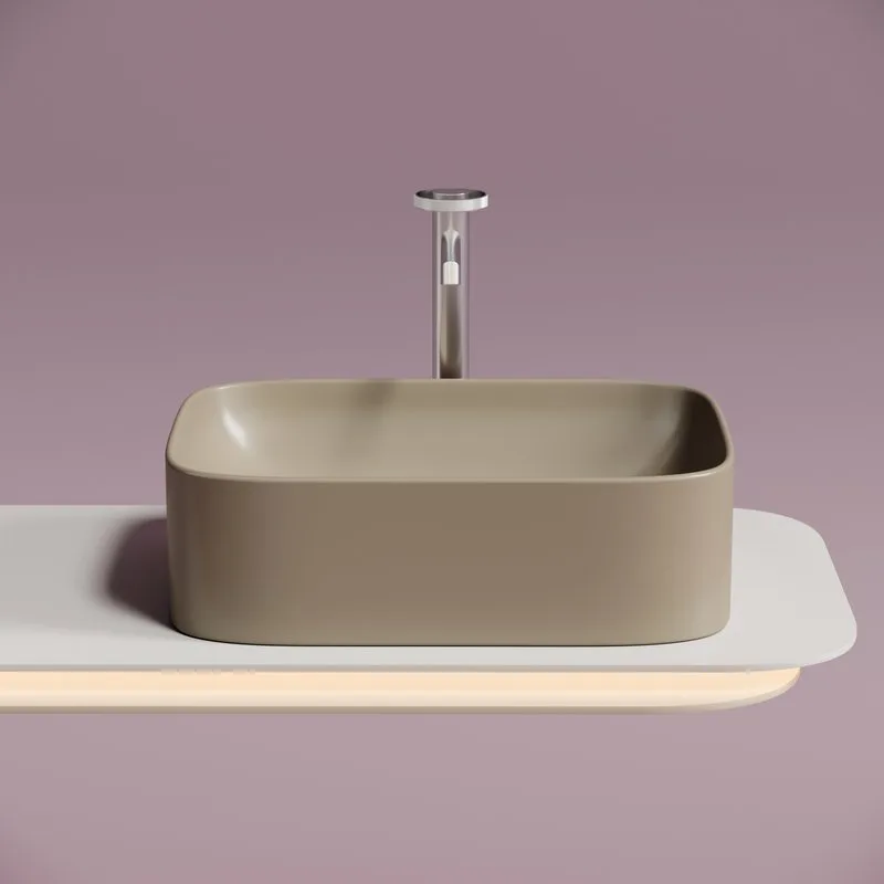 Раковина Ceramicanova Element CN6052MC капучино матовая Sancos — официальный сайт