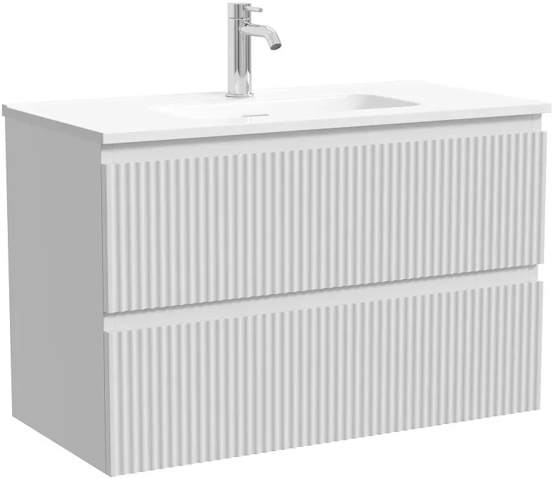Тумба под раковину Sancos Snob R 80 подвесная Bianco (белый), SNR80/39W Sancos — официальный сайт
