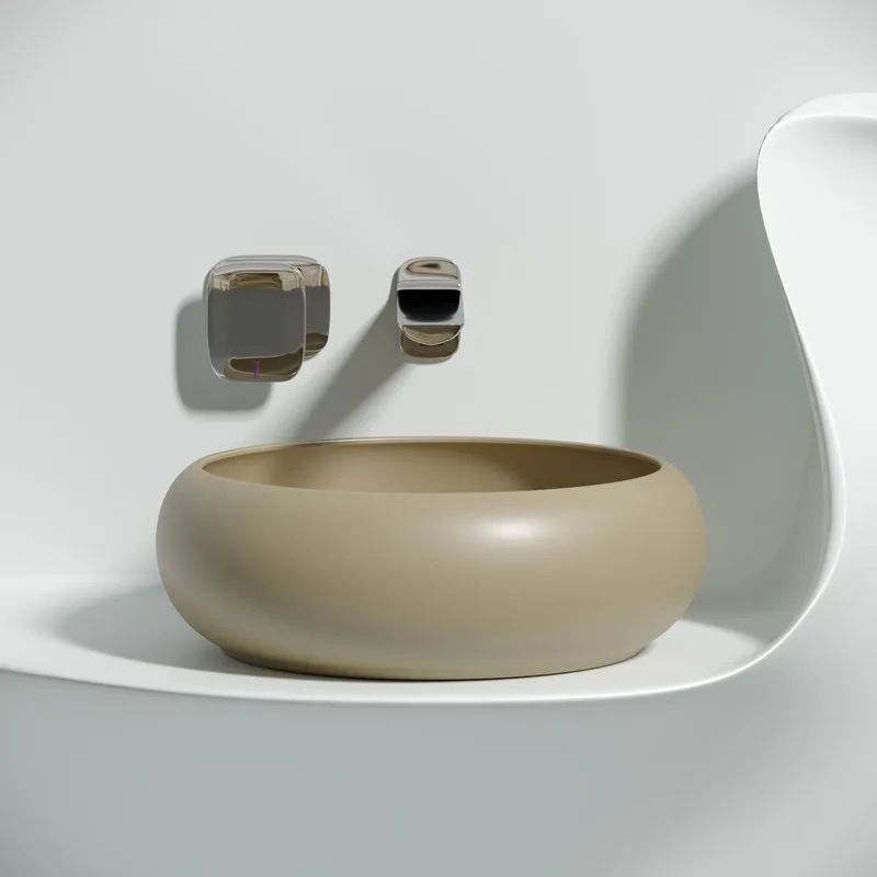 Раковина Ceramicanova Element CN6050MC капучино матовая Sancos — официальный сайт