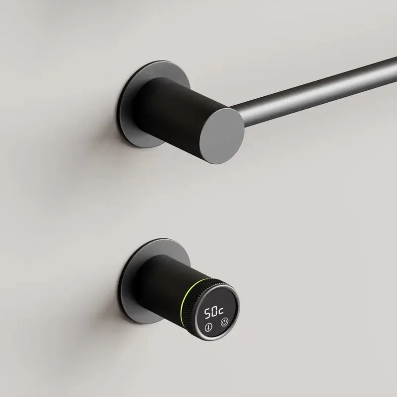 Полотенцесушитель электрический Sancos Linea, вороненая сталь, SC14001GG Sancos — официальный сайт