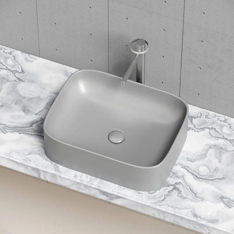Раковина Ceramicanova Element CN6052MH антрацит матовая Sancos — официальный сайт