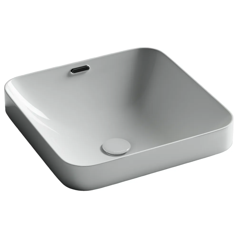 Встраиваемая раковина Ceramicanova Element CN6077 ,белый Sancos — официальный сайт