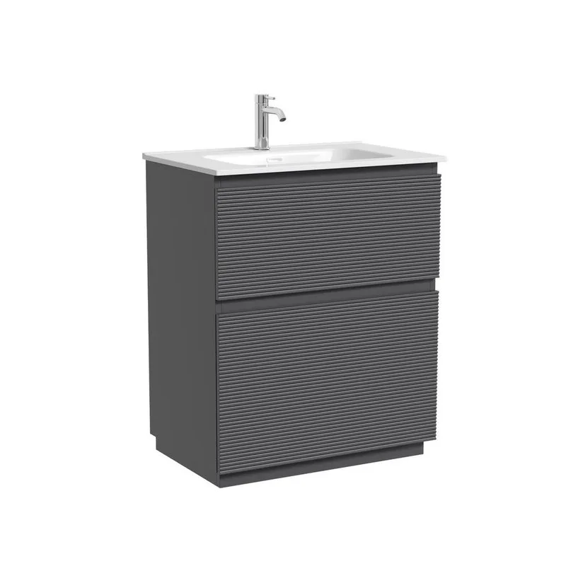 Тумба под раковину Sancos Folk Floor 70 напольная Grey soft (темно-серый), FL70FGS Sancos — официальный сайт