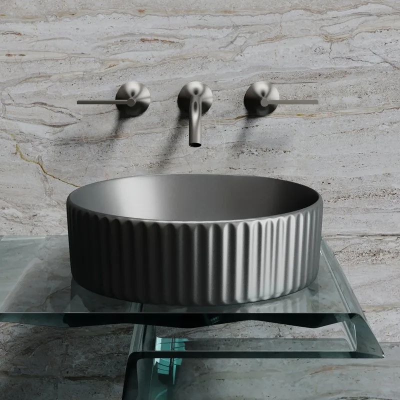 Раковина Ceramicanova Element CN6057MDH темный антрацит матовый Sancos — официальный сайт