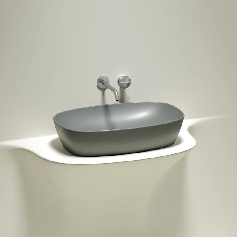 Раковина Ceramicanova Element CN6049MH антрацит матовая Sancos — официальный сайт