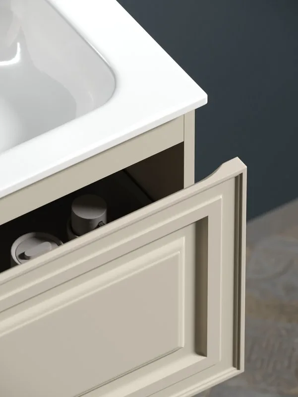 Тумба под раковину Sancos Very 60 подвесная Beige soft (капучино), VR60CE Sancos — официальный сайт