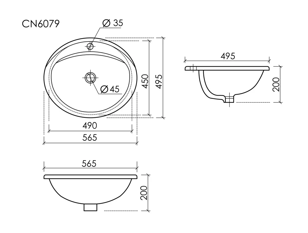 Раковина Ceramicanova Sun CN6079 ,белый Sancos — официальный сайт