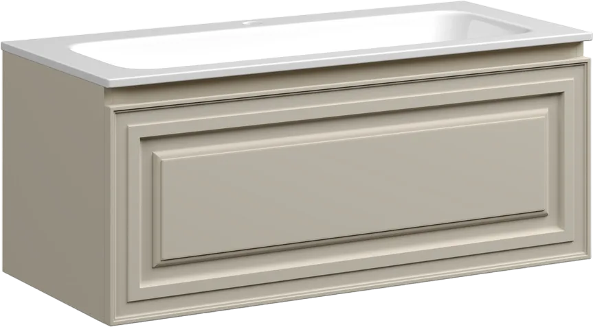 Тумба под раковину Sancos Very 100 подвесная Beige soft (капучино), VR100CE Sancos — официальный сайт
