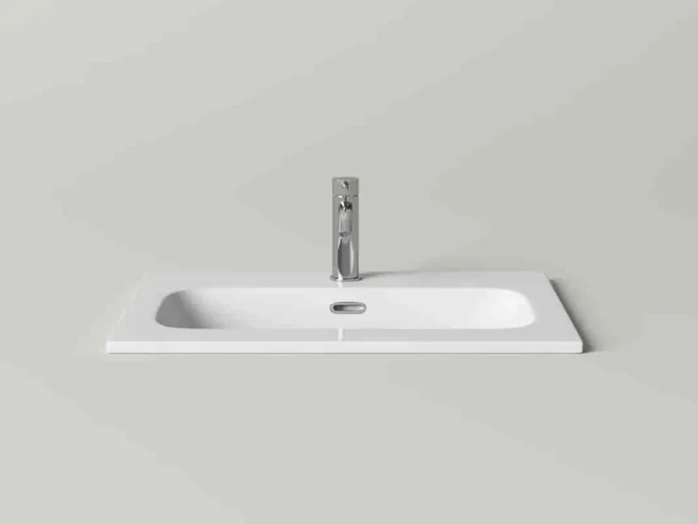 Мебельная раковина Ceramicanova Lucia CN6095, белая Sancos — официальный сайт