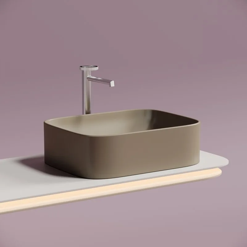 Раковина Ceramicanova Element CN6052MC капучино матовая Sancos — официальный сайт