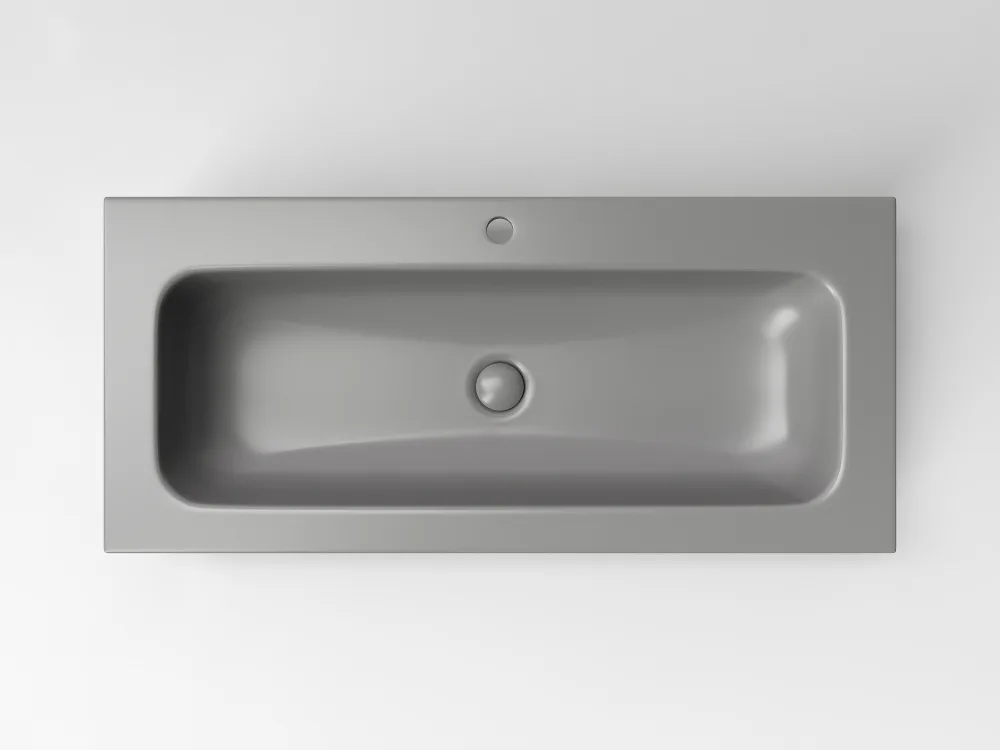Мебельная раковина Ceramicanova Grace CN7013MH антрацит матовый Sancos — официальный сайт