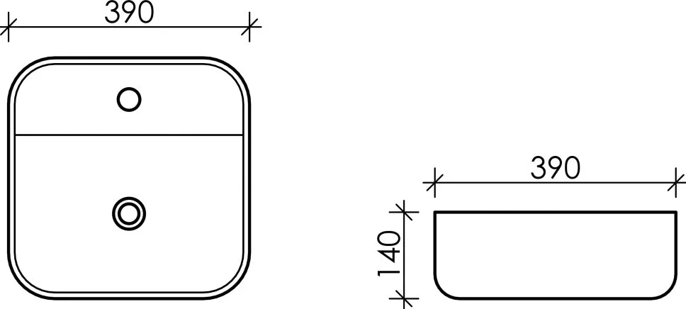 Раковина Ceramica Nova Element CN5014 Sancos — официальный сайт