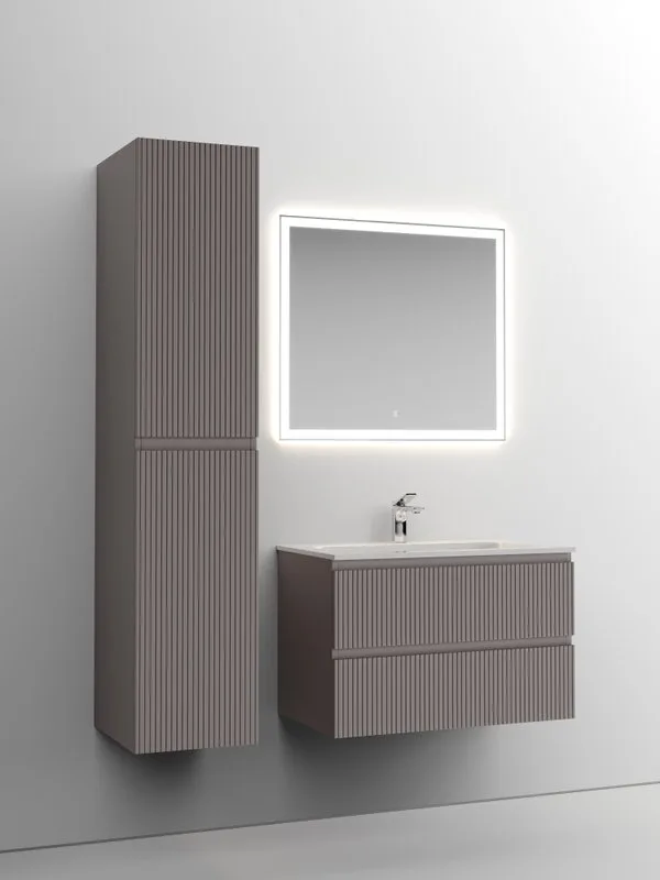 Тумба под раковину Sancos Snob T 80 подвесная Doha soft (пыльная роза), SNT80SM Sancos — официальный сайт
