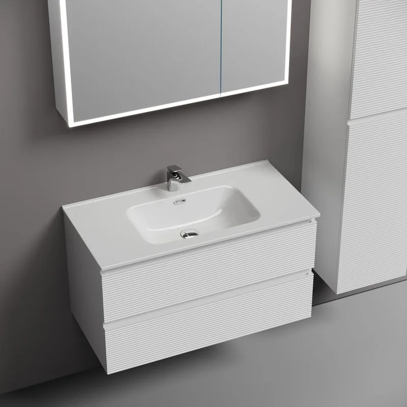 Тумба под раковину Sancos Folk 90 подвесная Bianco (белый), FL90W Sancos — официальный сайт