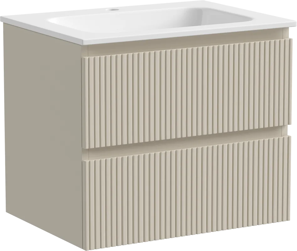 Тумба с раковиной Sancos Snob T 60 см, beige soft Sancos — официальный сайт
