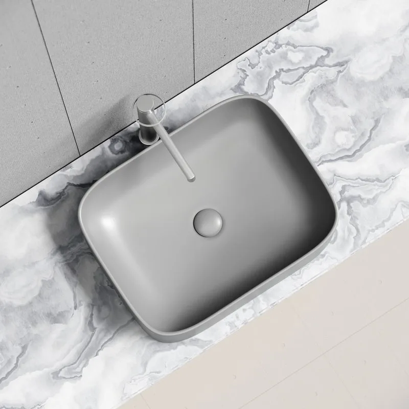 Раковина Ceramicanova Element CN6052MH антрацит матовая Sancos — официальный сайт