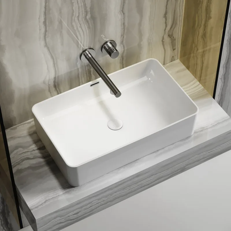 Раковина Ceramicanova Element CN6065 белая глянцевая Sancos — официальный сайт