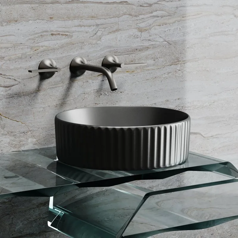 Раковина Ceramicanova Element CN6057MDH темный антрацит матовый Sancos — официальный сайт