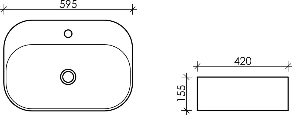 Раковина Ceramica Nova Element CN5012 Sancos — официальный сайт
