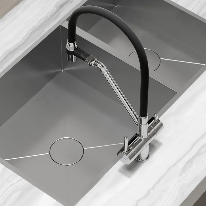 Смеситель для кухни Sancos Dora SC4003CH с гибким изливом, хром Sancos — официальный сайт