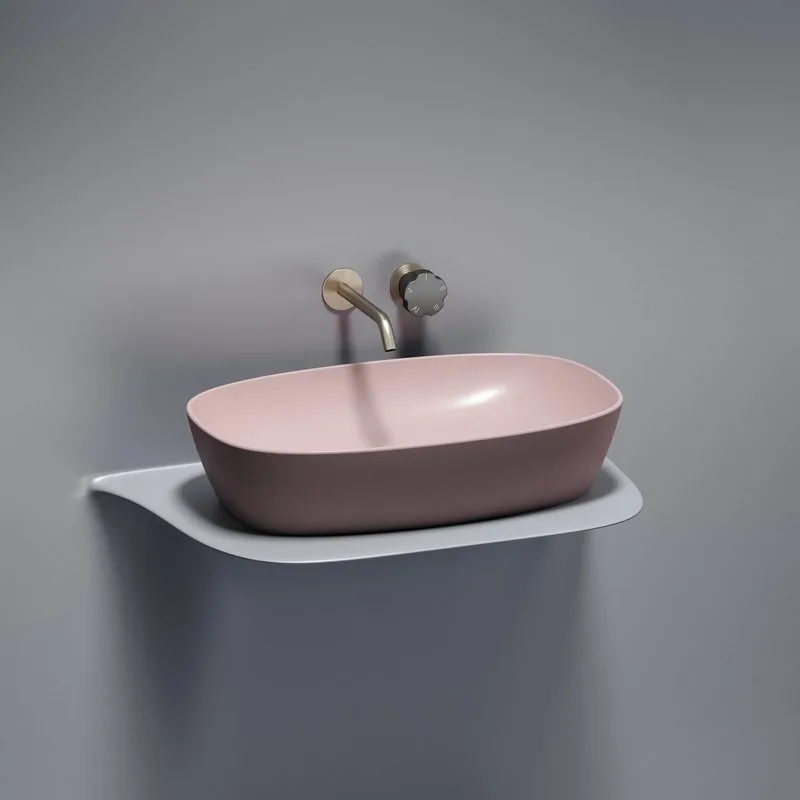 Раковина Ceramicanova Element CN6049MP розовая матовая Sancos — официальный сайт