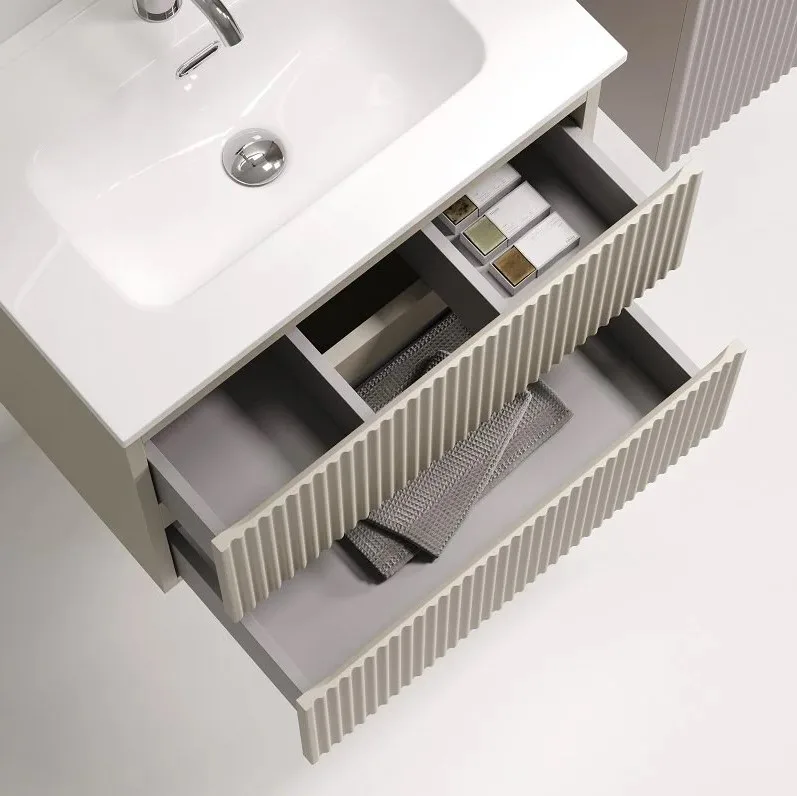 Тумба под раковину Sancos Snob R 60 подвесная Beige soft (капучино), SNR60/39CE Sancos — официальный сайт