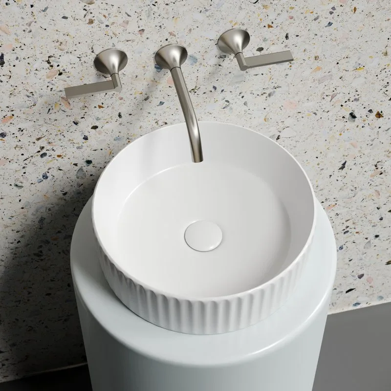 Раковина Ceramicanova Element CN6057MW белая матовая Sancos — официальный сайт