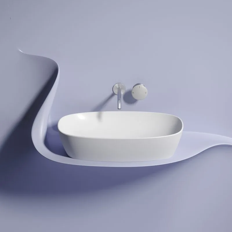Раковина Ceramicanova Element CN6049MW белая матовая Sancos — официальный сайт