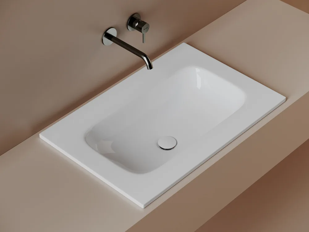 Мебельная раковина Ceramicanova Grace CN7031wx, белая Sancos — официальный сайт