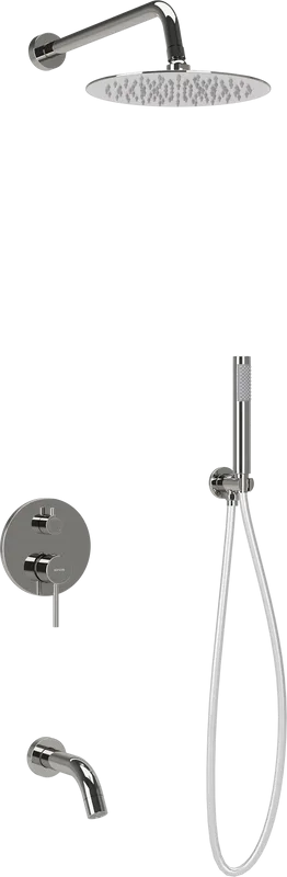 Душевой комплект Sancos Select SC3004CH хром, С ВНУТРЕННЕЙ ЧАСТЬЮ Sancos — официальный сайт