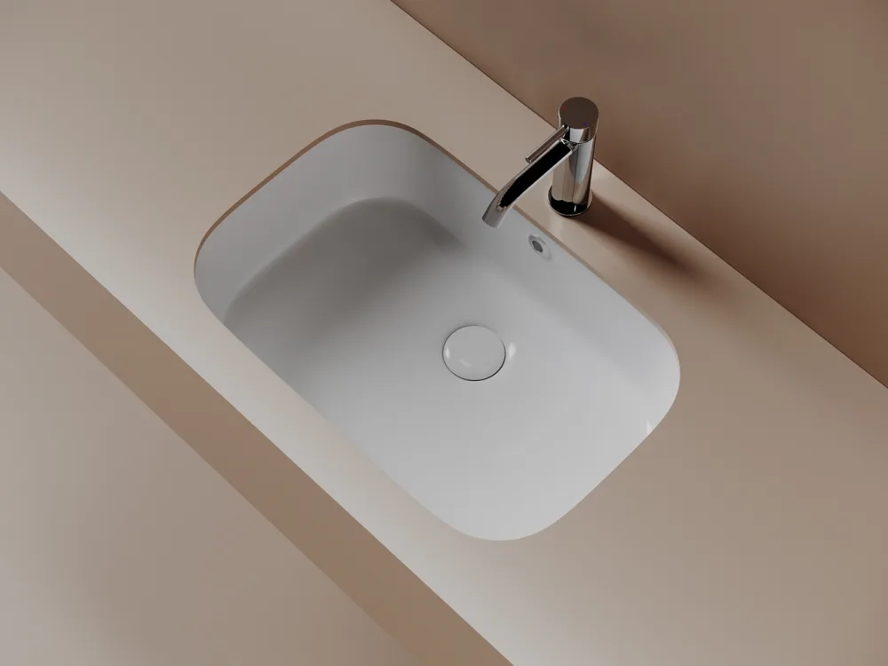 Встраиваемая раковина Ceramicanova Era CN15006 белый Sancos — официальный сайт