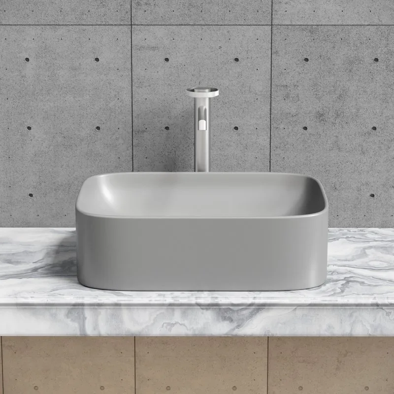 Раковина Ceramicanova Element CN6052MH антрацит матовая Sancos — официальный сайт