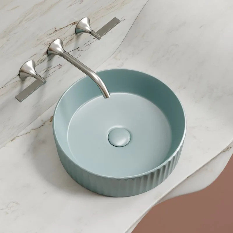 Раковина Ceramicanova Element CN6057MLG зеленый матовый Sancos — официальный сайт