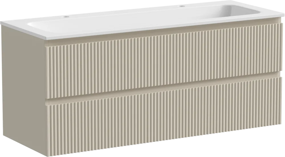 Тумба с раковиной Sancos Snob R 120 см, beige soft, раковина CN7016 Sancos — официальный сайт